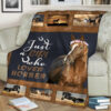 Horse Quilt Blanket Just A Girl Who Loves Horses. Foldable And Compact - Super King - Ettee