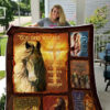 Horse. God Says You Are Unique Path To My Heart Quilt Blanket Great Customized Blanket Gifts For Birthday Christmas Thanksgiving - Ettee - Birthday