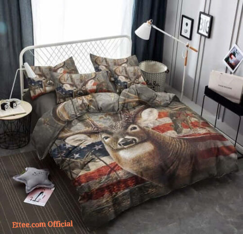 Hunting Bedding Sets Bed Room. Luxurious Smooth And Durable. Smooth Comfort - King - Ettee