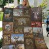 Hunting Man Cave Where Camo Is Cool Quilt Blanket Great Customized Gifts For Birthday Christmas Thanksgiving Perfect Gifts For Hunting Lover - Twin - Ettee