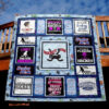Ice Hockey Mom I Can't She Has Hockey Quilt Blanket - Super King - Ettee