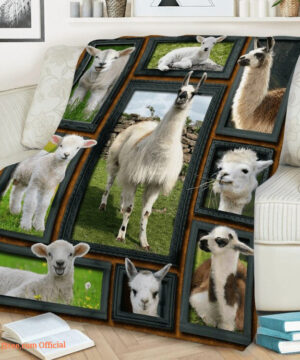 3D Llama Beauty Quilt Blanket. Light And Durable. Soft To Touch - Super King - Ettee