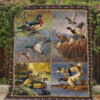 Mallard Duck Hunting Quilt Blanket Great Customized Blanket Gifts For Birthday Christmas Thanksgiving - Twin - Ettee