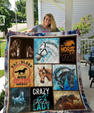 May The Horse Be With You Quilt Blanket Great Customized Blanket Gifts For Birthday Christmas Thanksgiving - Full - Ettee