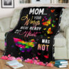 Mom Your Wings Were Ready Premium Quilt Blanket. Foldable And Compact - Super King - Ettee
