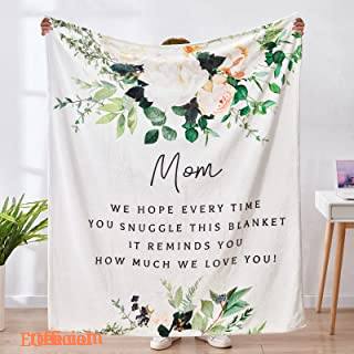 Quilt Blanket Mom Gifts. Gifts for Mom. Luxurious Super Soft Quilt Blanket - Super King - Ettee
