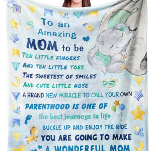 Mom Gifts for Women.Mom to be Gift Blanket.Pregnancy Gifts for First Time Moms Mommy - Super King - Ettee