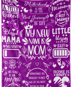 Mom Gifts for Women.Mom to Be Gift Blanket.Pregnancy Gifts for First Time Moms - Super King - Ettee