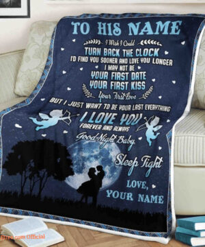 Moon Tree Customized Name Quilt Blanket Anniversary. Foldable And Compact - Super King - Ettee