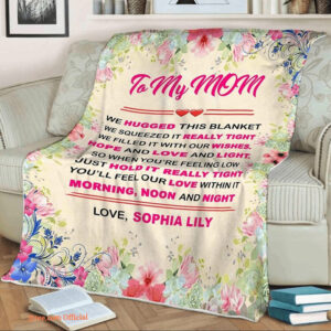 Day Gift  For Momma Mother Quilt Blanket. Light And Durable. Soft To Touch - Super King - Ettee
