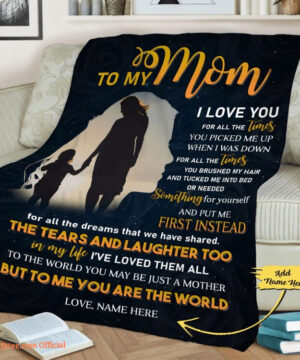 Day Gift For Mom Quilt Blanket. Light And Durable. Soft To Touch - Super King - Ettee