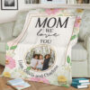 Day Gift To My Mom I Love You For Mama Quilt Blanket. Foldable And Compact - Super King - Ettee