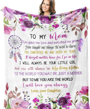 Mothers Day Birthday Gifts for Mom Quilt Blankets - Super King - Ettee