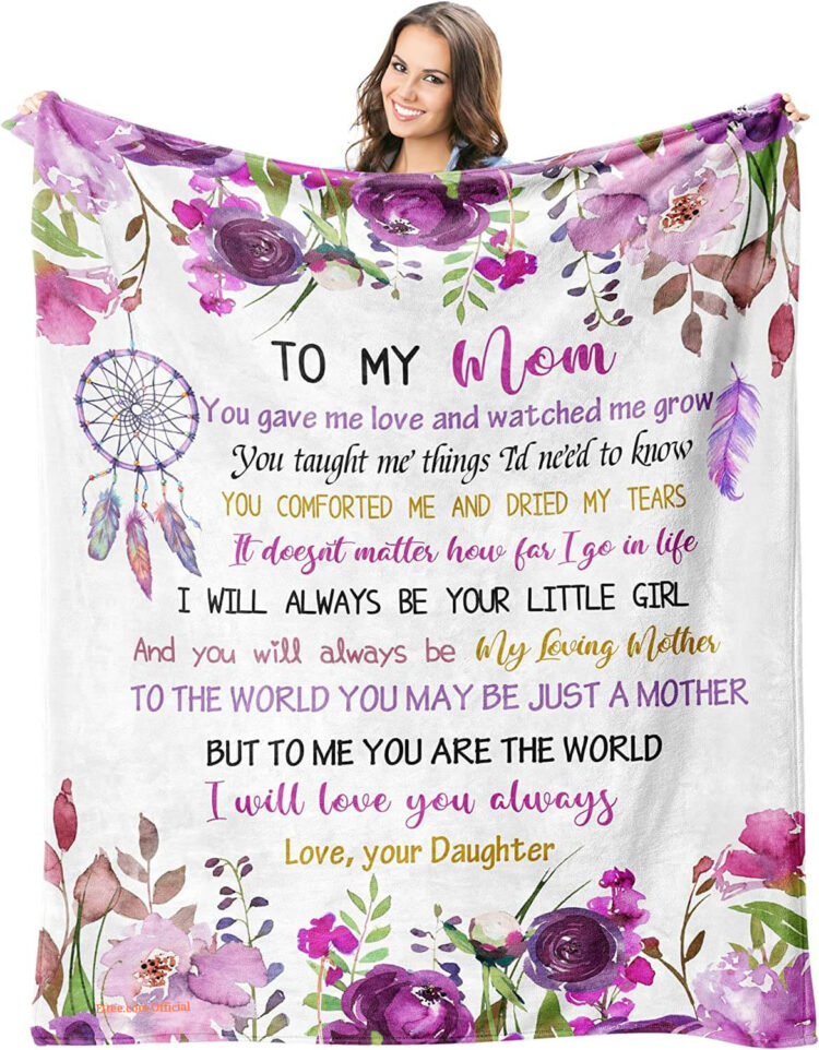 Mothers Day Birthday Gifts for Mom Quilt Blankets - Super King - Ettee