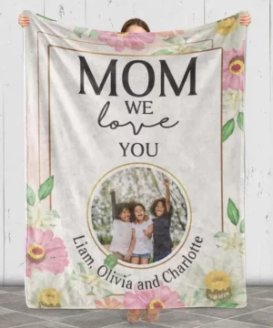 Mother's Day Quilt Blanket - Expressing Love to Mom with this Special Gift - Super King - Ettee