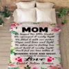 Mother's Day To My Mom We Have Hugged This Quilt Blanket From Kids - Super King - Ettee