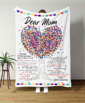 Mom And Daughter Blanket.Family Throw Blanket.Blankets For Girls.Blanket For Gifts - Super King - Ettee