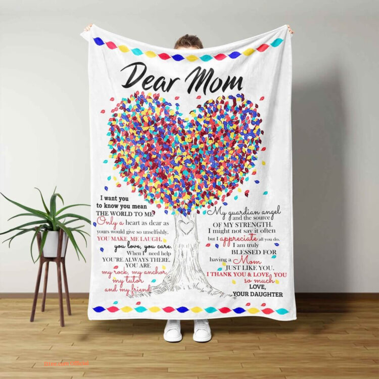 Mom And Daughter Blanket.Family Throw Blanket.Blankets For Girls.Blanket For Gifts - Super King - Ettee