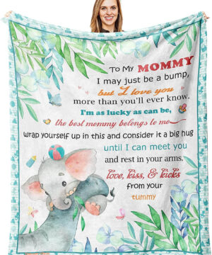 New Mom Gifts for Women.Mom to be Quilt Blanket - Super King - Ettee