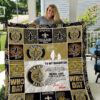 New Orleans Saints.To My Daughter.Love Mom Quilt Blanket - Twin - Ettee