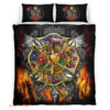 Proud Firefighter Bedding Set - Perfect Gift for Firefighters or Firefighter Enthusiasts - King - Ettee
