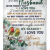 Birds to My Husband Quilt Blanket Love Every Gift For Valentine's Day - Super King - Ettee