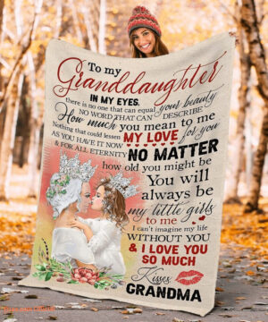 Grandma's Foldable and Compact Quilt Blanket for Granddaughter - Perfect Gift - Super King - Ettee