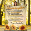 Sunflower Quilt Blanket - Light, Durable Gift for Granddaughter - Super King - Ettee
