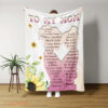 To My Mom Always Be My Greatest Mother Sunflower Quilt Blanket - Super King - Ettee