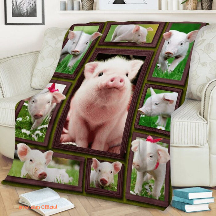 Pig Beauty Quilt Blanket. Light And Durable. Soft To Touch - Super King - Ettee