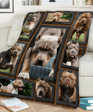 Pitbull Beauty Quilt Blanket. Lightweight And Smooth Comfort - Super King - Ettee