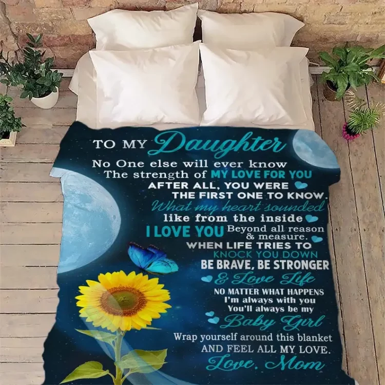 Quilt Blanket For Daughter Mom. Luxurious Super Soft Quilt Blanket - Super King - Ettee