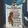 Remember Whose To My Daughter You Are Dad To Daughter Quilt Blanket - Super King - Ettee