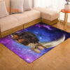 Rottweiler Moon Rug. Dog Mat Carpet Decor - Ettee - Carpet Decor