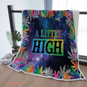 Sherpa Blanket Cozy Galaxy Throw Blanket To Mother Grandma Grandpa Gift Room Decor2 - Super King - Ettee