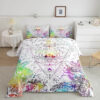 3D - Sun and Moon Bedding Sets. Luxurious Smooth And Durable - King - Ettee