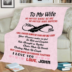 Valentine's Day Custom Quilt Blanket for Her - Personalized Gift for Girlfriend, Partner, or Wife - Super King - Ettee