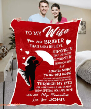 To My Beloved Girlfriend Partner Wife Customized Quilt Blanket For Valentine - Super King - Ettee