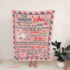 To My Daughter This Quilt Blanket. Light And Durable. Soft To Touch - Super King - Ettee