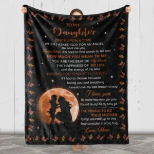 To My Daughter I Love You Quilt Blanket Gift For Daughter's Day - Super King - Ettee