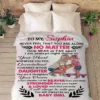 To My Daughter I Love You Quilt Blanket For Daughter - Super King - Ettee
