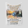 To My Husband Blanket Anniversary Quilt Blanket - Super King - Ettee