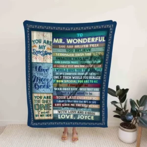 To My Husband Blanket.Gift Blanket.Blanket For Couple.Blanket For Love.Wedding  Anniversary Blanket - Super King - Ettee