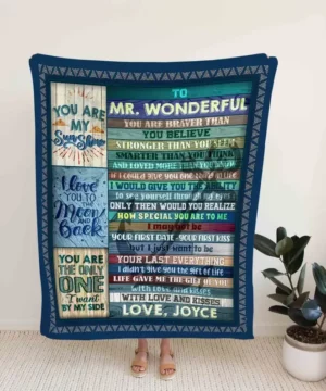 To My Husband Blanket.Gift Blanket.Blanket For Couple.Blanket For Love.Wedding  Anniversary Blanket - Super King - Ettee