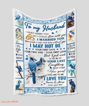 To My Husband Quilt Blanket Valentine. Lightweight And Smooth Comfort - Super King - Ettee