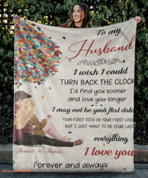 To My Husband I Wish I Could Quilt Blanket. Light And Durable. Soft To Touch - Super King - Ettee