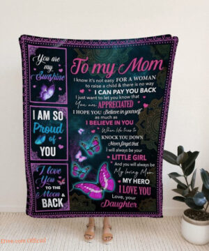 To My Mom Blanket Mother Blanket Family Throw Blanket Blanket For Mom 6 - Ettee - Blanket for Mom