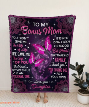 To My Mom Blanket Mother Blanket Family Throw Blanket Blanket For Mom 8 - Super King - Ettee