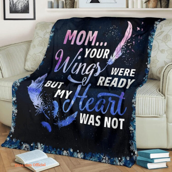 To My Mom Quilt Blanket - Lightweight, Soft, Durable | Perfect Gift for Her - Super King - Ettee