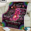 To My Mom Butterfly Rose Quilt Blanket You Are The Best Mother Thank You - Super King - Ettee